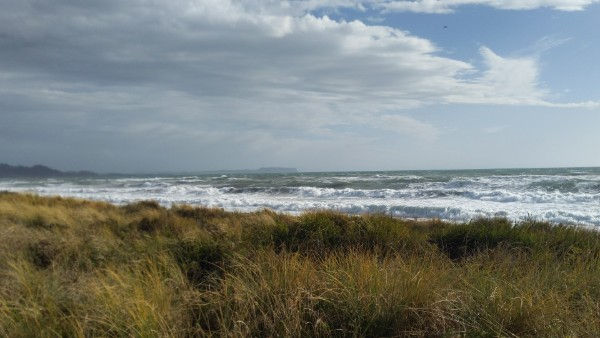 Looking over the Bass Strait again - somewhere out there about 500kms north is the mainland!