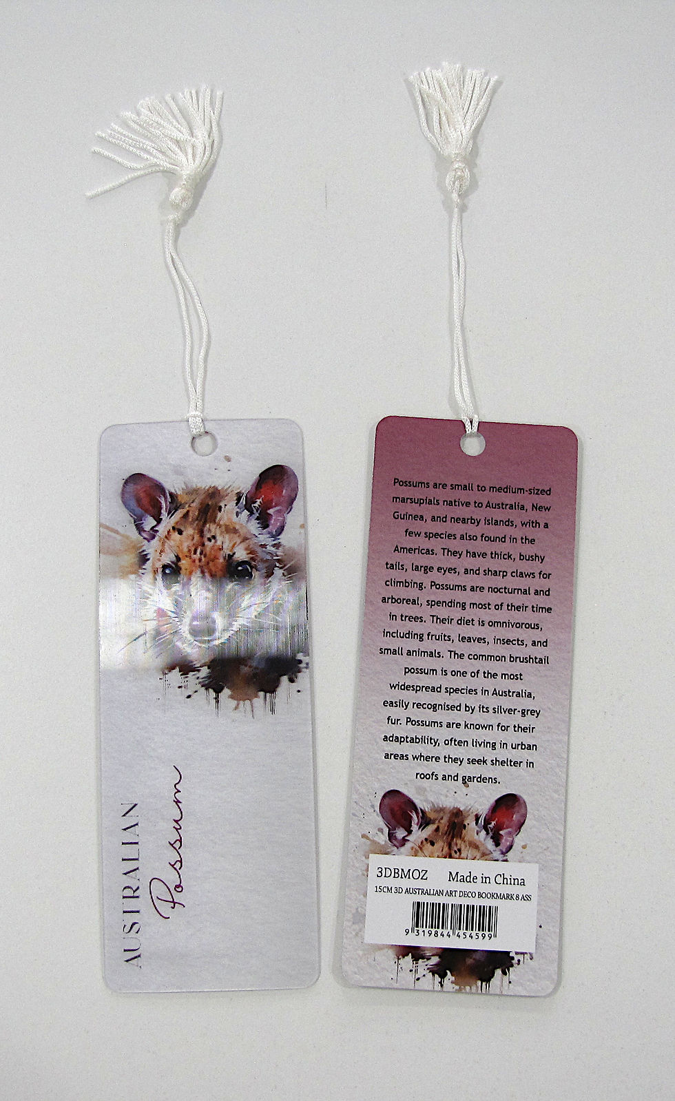 Thumbnail: 3D Watercolour Australian Animal Bookmark