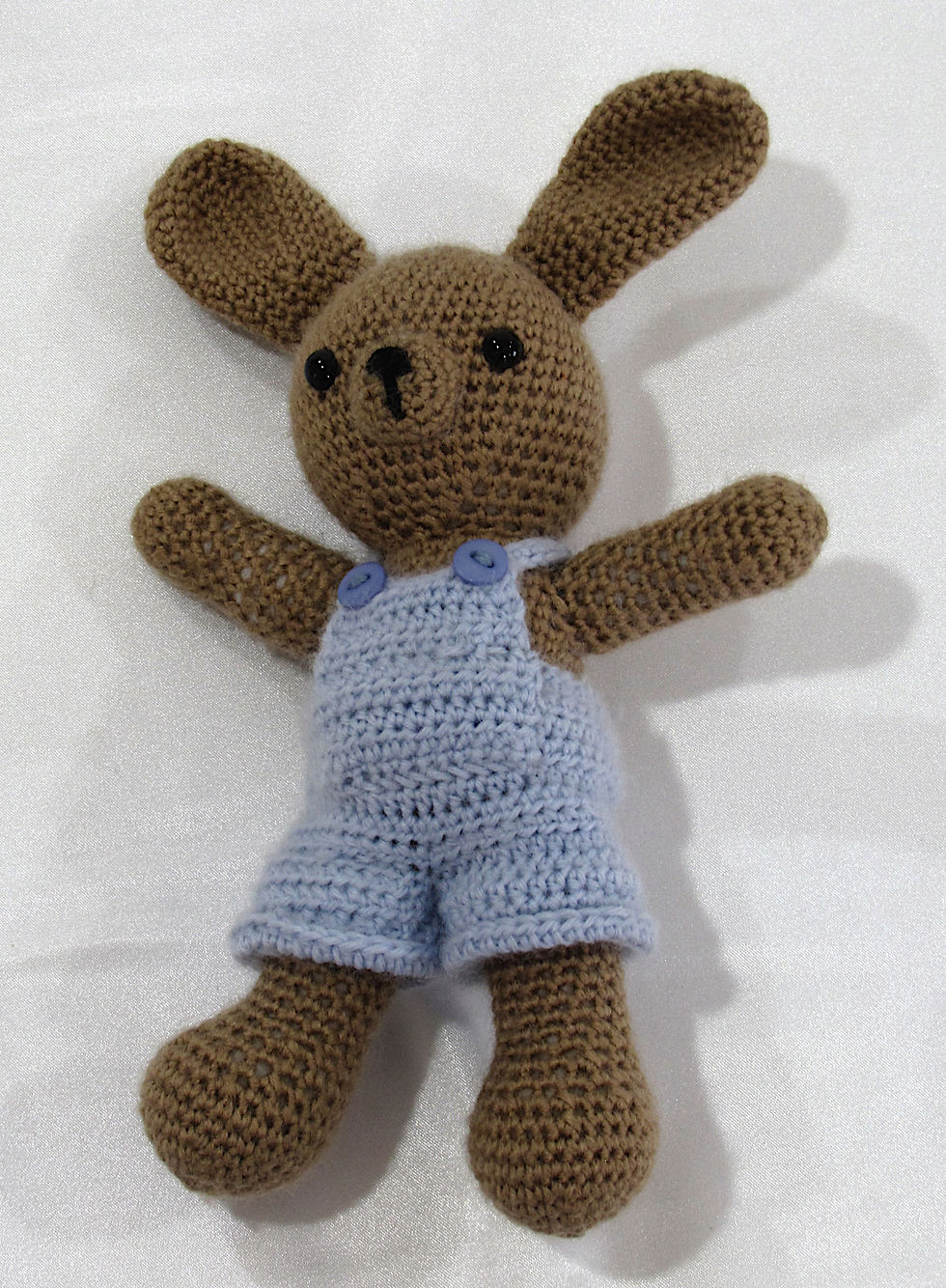Thumbnail: brown crochet bunny
