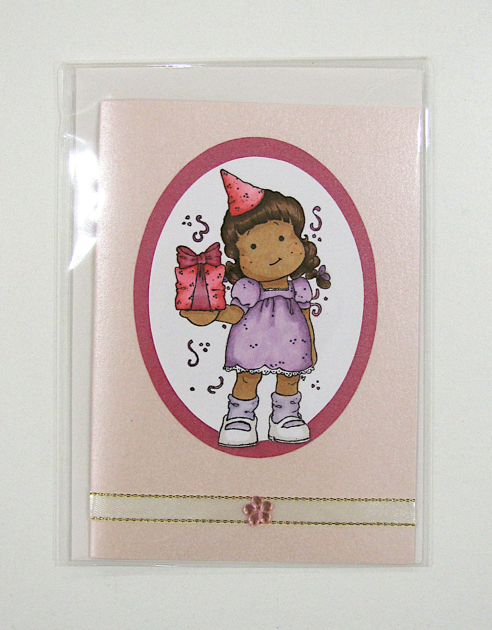 Party Present Handcrafted Greeting Card