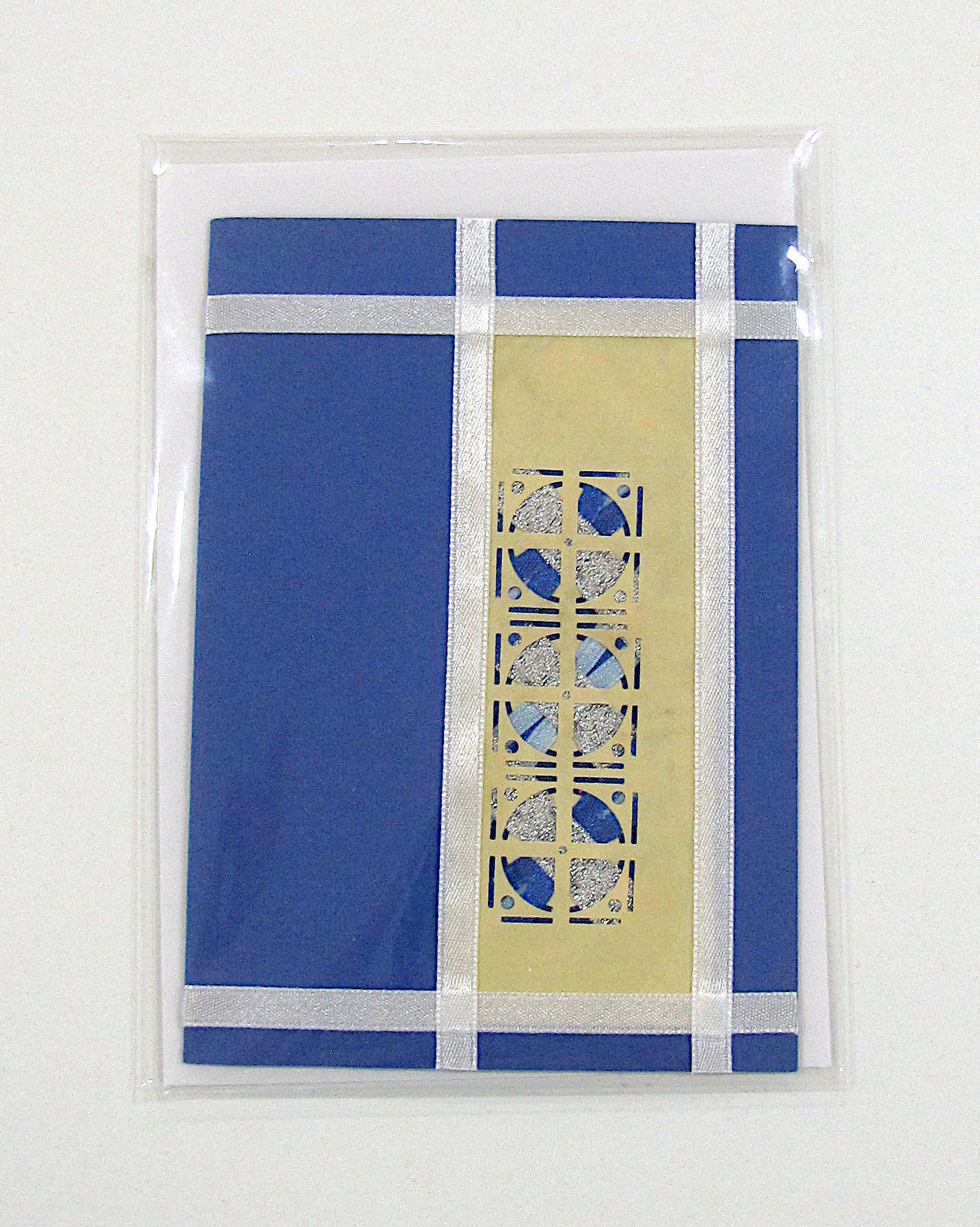 Simple Ribbons Handcrafted Greeting Card