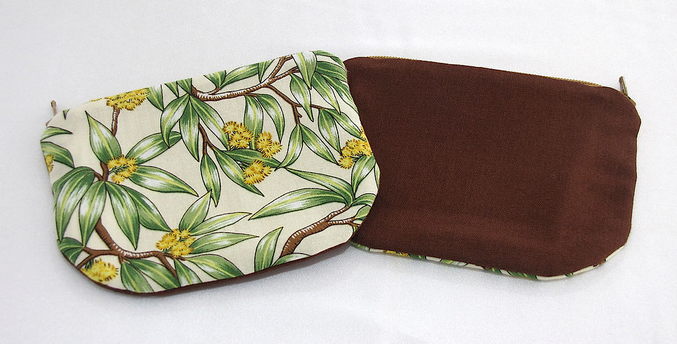 Thumbnail: Mini Australian Wattle Blossom Pouch