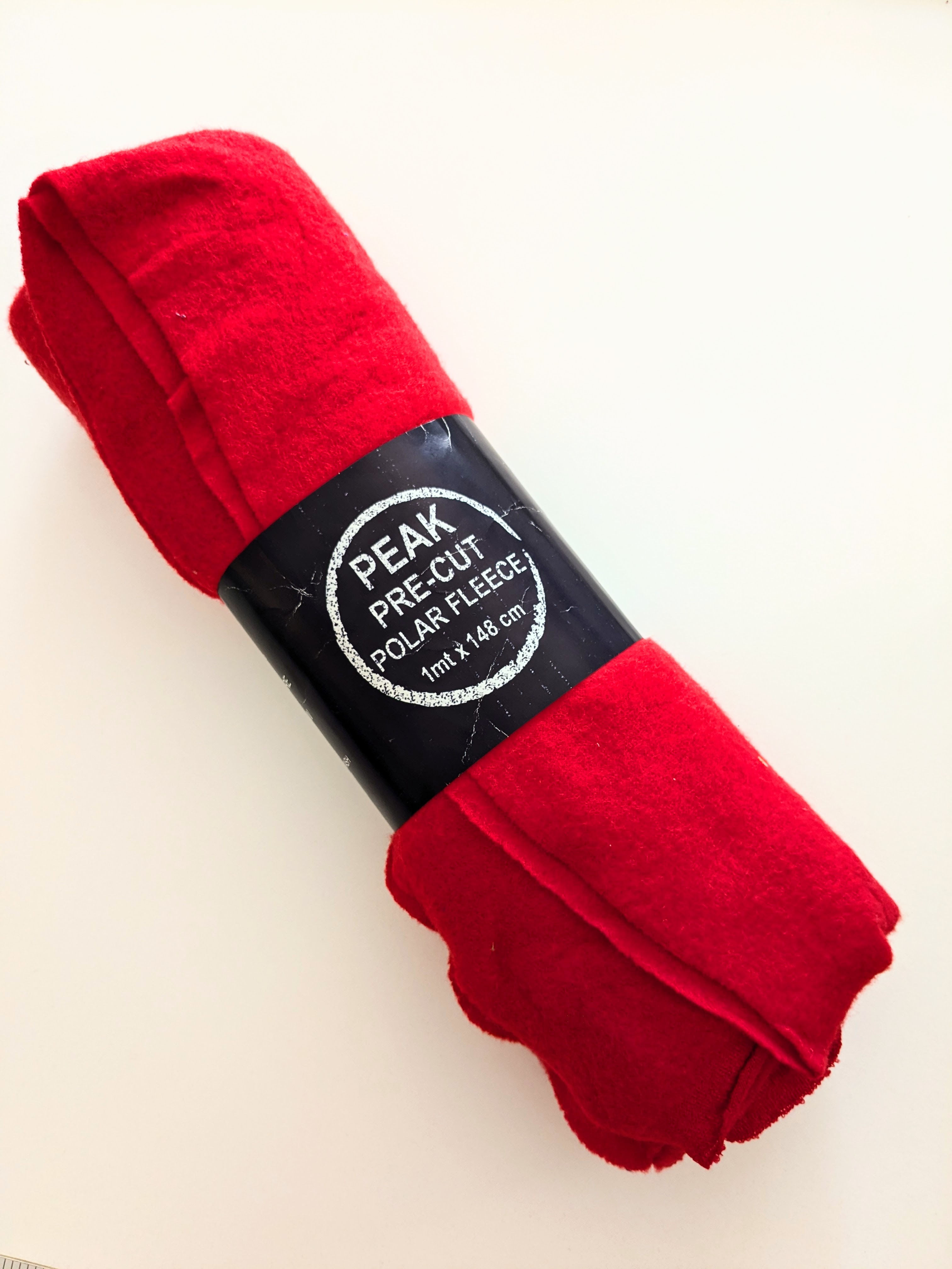 Red Peak Polar Fleece - 1m Pre-cut