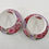 Thumbnail: Pink Rose Teacup & Saucer Set of 2