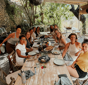 iiNDA Wellness community practicing yoga and meditation together in Surrey, a supportive, heart-led space for connection, gr