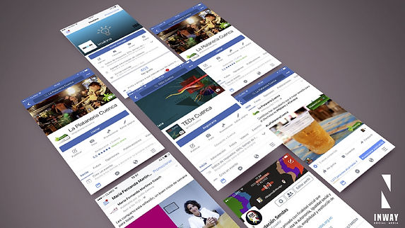 Redes Sociales, Facebook, Instagram, Twitter, Linkedin, Pinterest