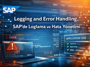 Logging in SAP and Error Handling / SAP’de Loglama ve Hata Yönetimi