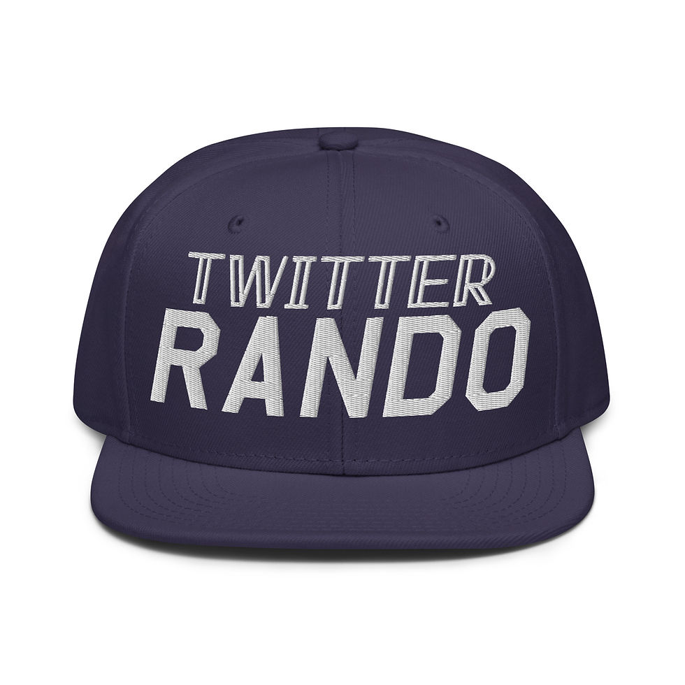 Thumbnail: Twitter Rando Snapback Hat