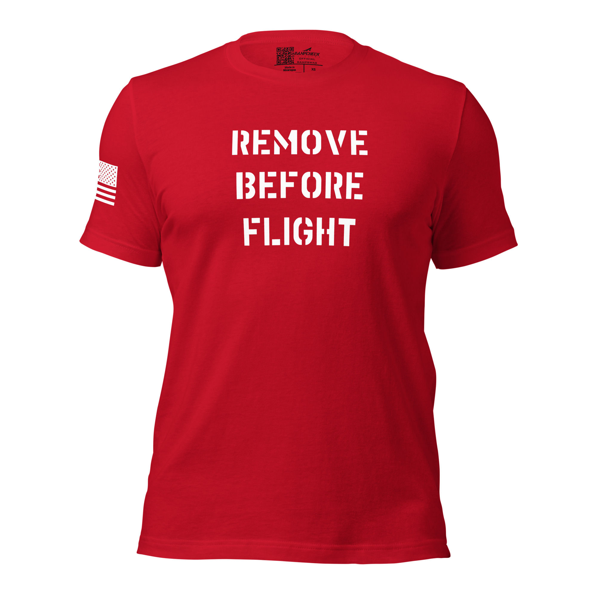 Remove Before Flight USA Unisex T-shirt