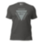 Thumbnail: Danger Ejection Seat Distressed Gray Print Unisex T-shirt