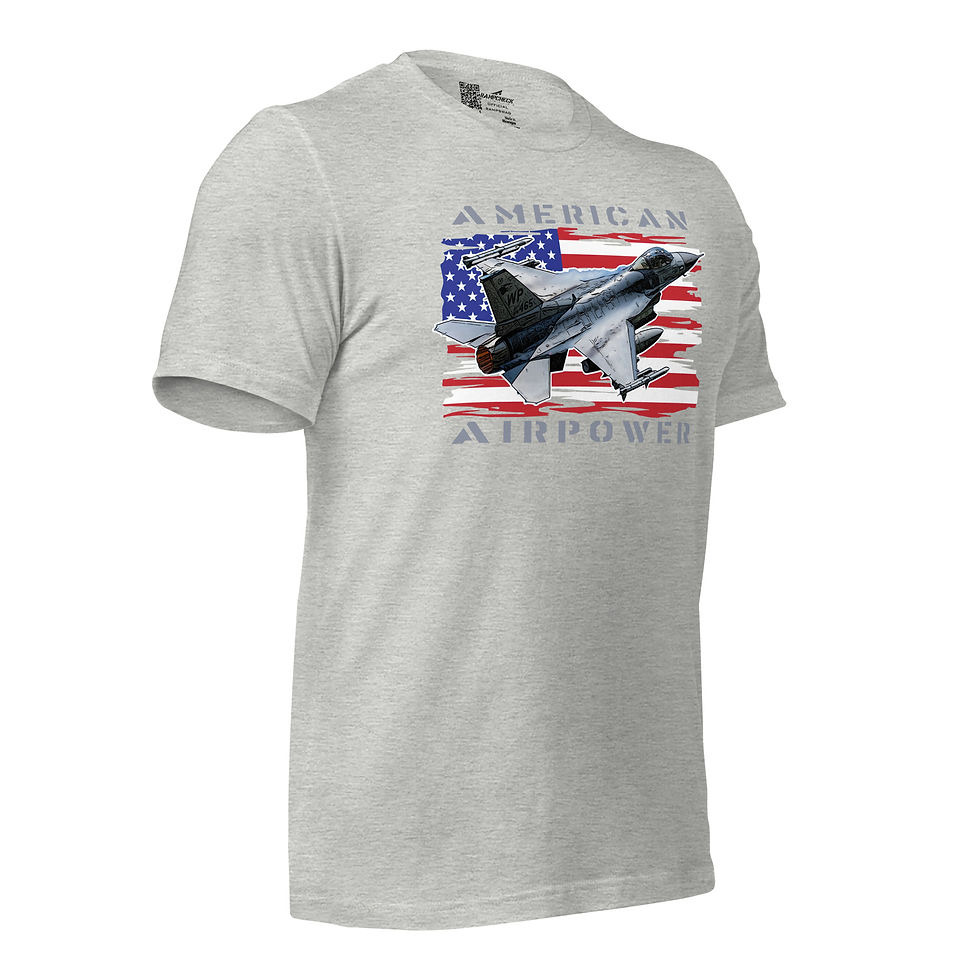 Thumbnail: American Airpower Patriotic Viper Unisex T-shirt