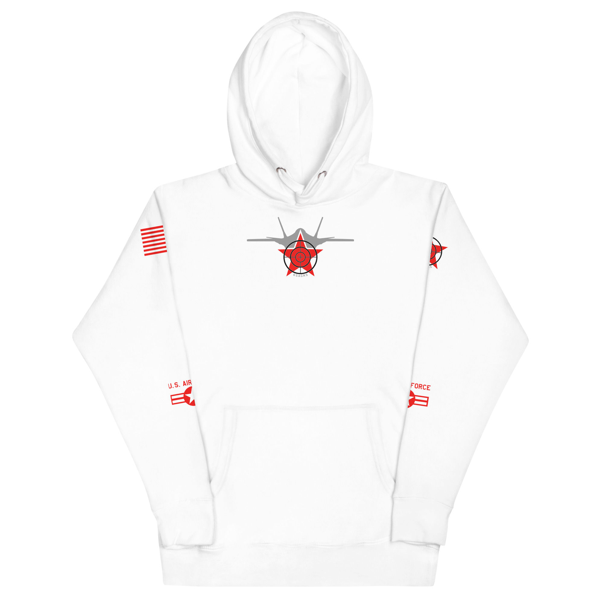 USAF 65AGRS 5th Gen Panther Inspired Premium Unisex Hoodie