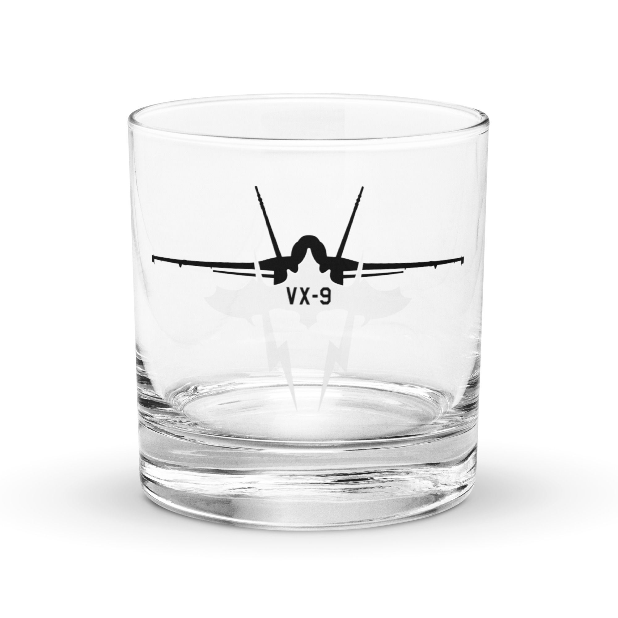 US Navy VX-9 Vandy 1 F/A-18F Super Hornet Rocks glass