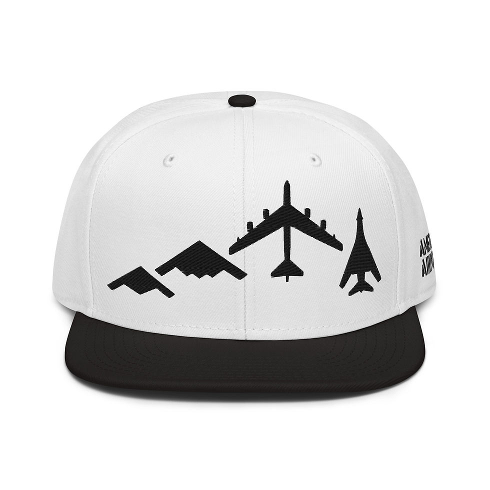 Thumbnail: American Airpower USAF Bombers Snapback Hat