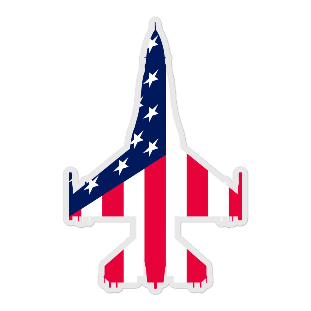 US Flag Viper Sticker
