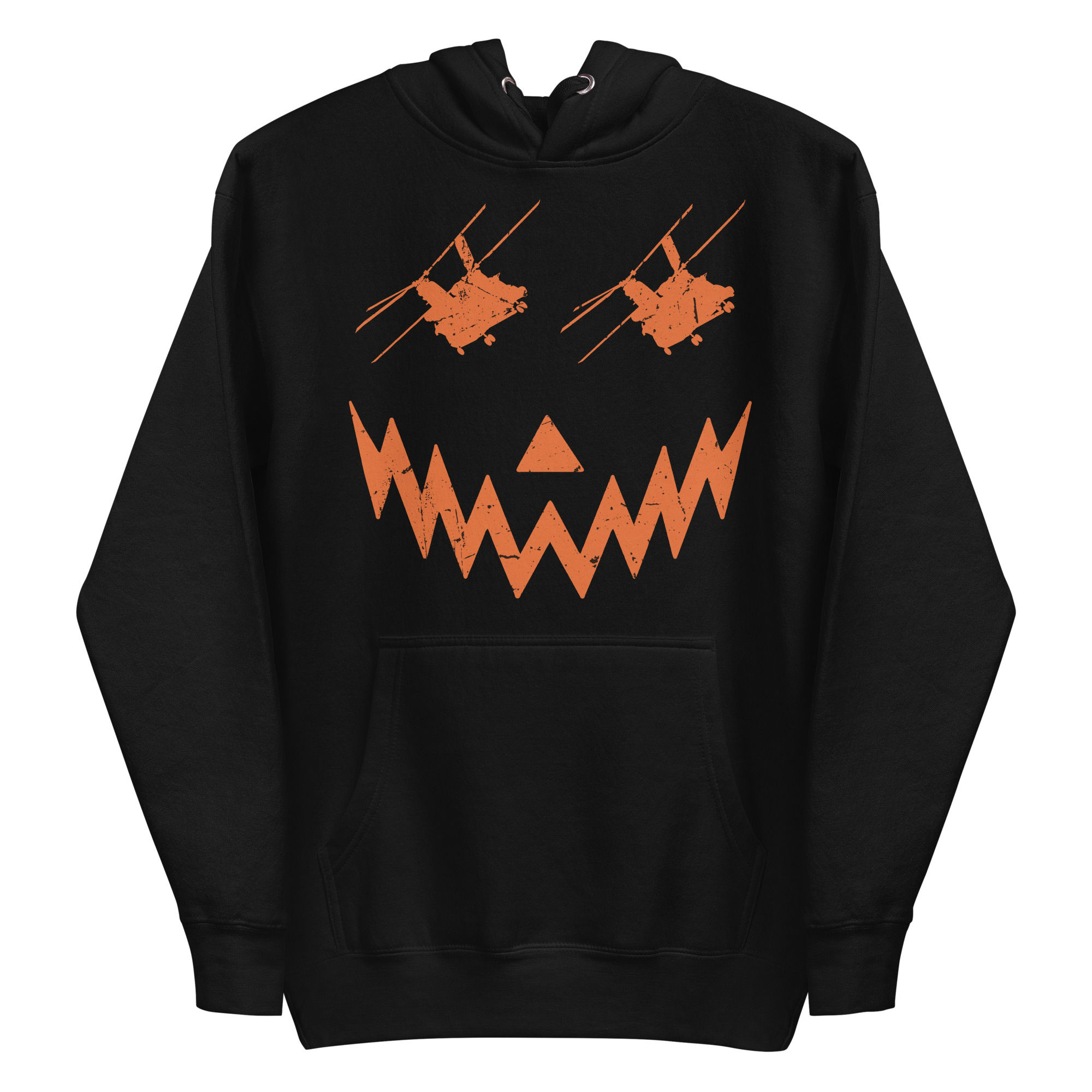 Night Stalker Chinook Jack-O'-Lantern Halloween Unisex Hoodie