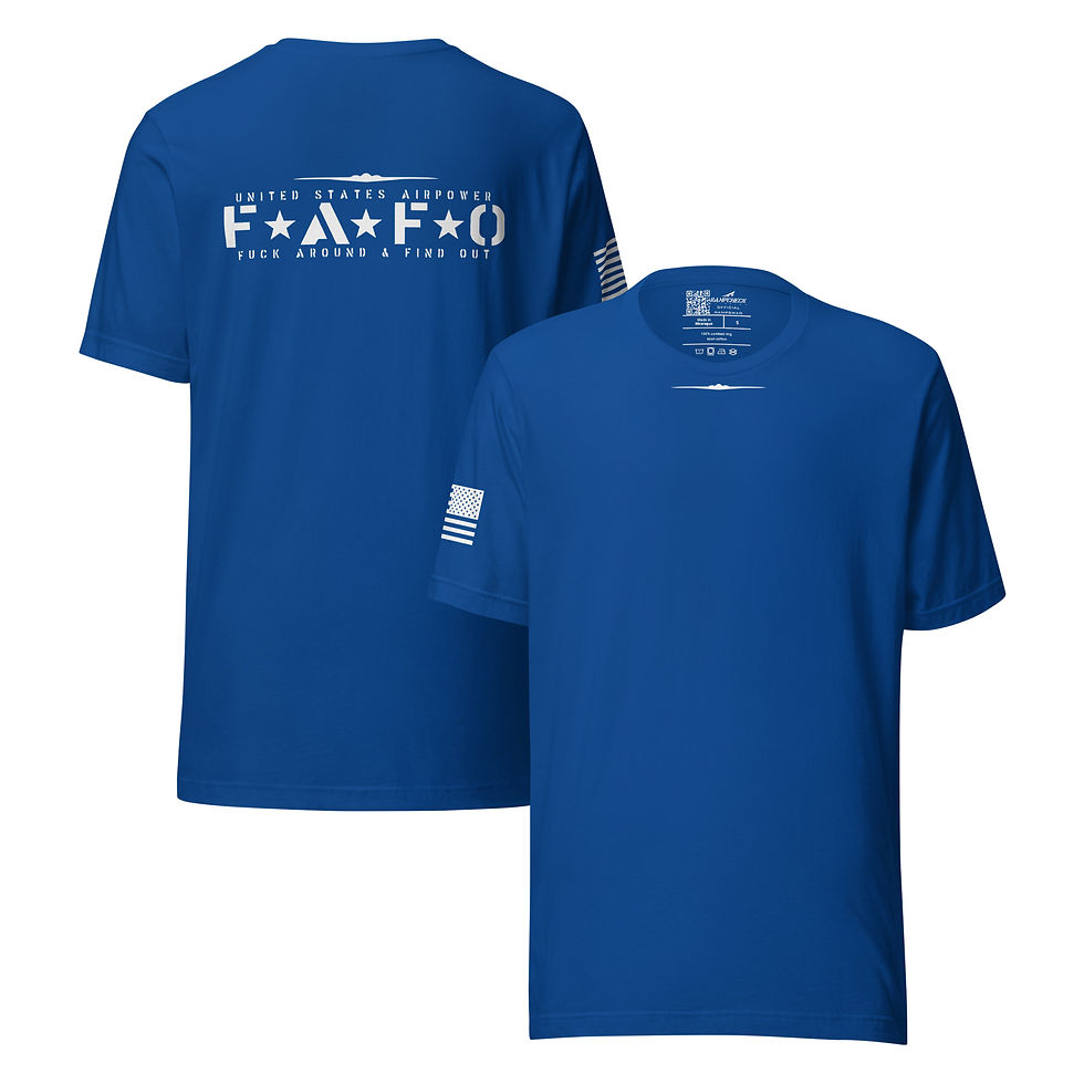 Thumbnail: United States Airpower FAFO B-2A Bomber Unisex T-shirt