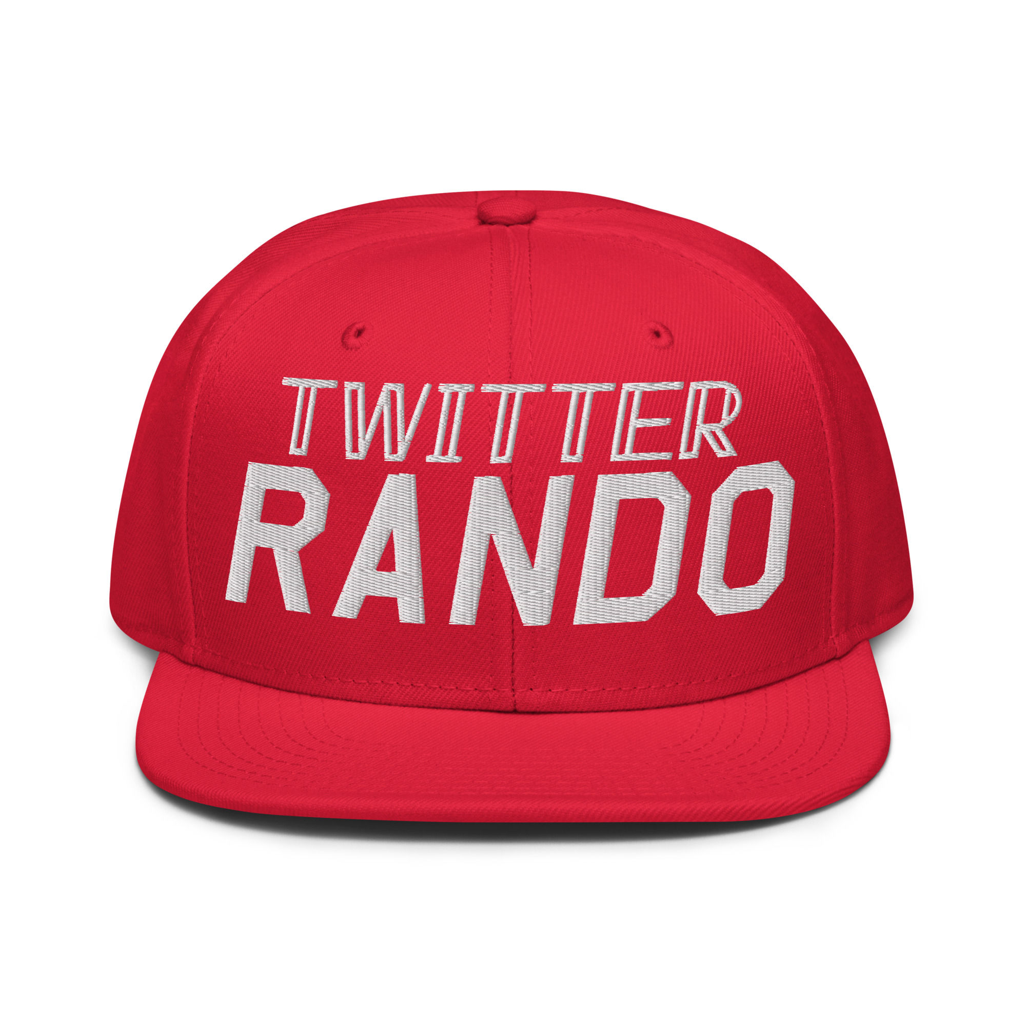 Twitter Rando Snapback Hat