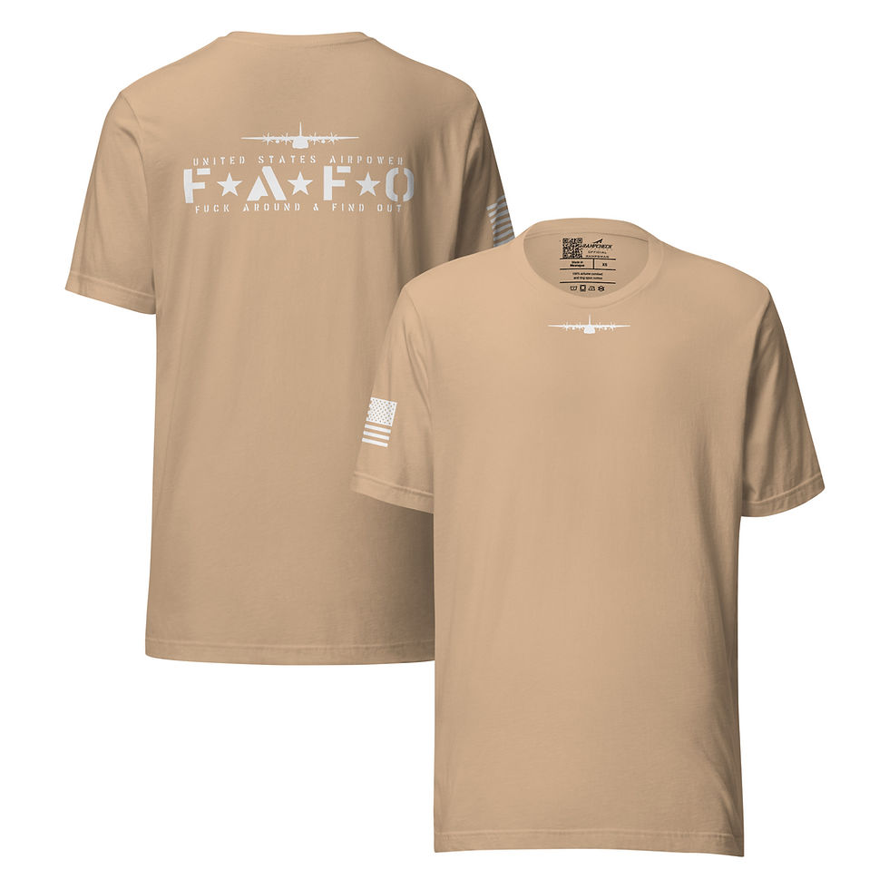 Thumbnail: United States Airpower FAFO Herk Transport Unisex T-shirt