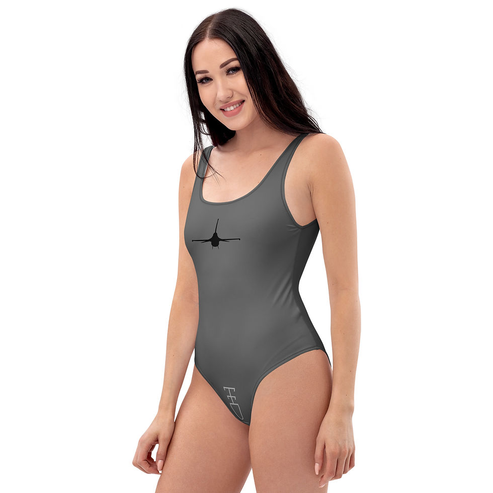 Thumbnail: WYKYK Viper Style Aerial Refueling Marking One-Piece Swimsuit