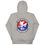 Thumbnail: RampCheck Aviation US Flag Logo Distressed Color Print Prem Unisex Hoodie