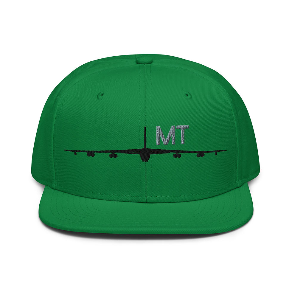 Thumbnail: Minot AFB, ND MT B-52H Stratofortress Snapback Hat