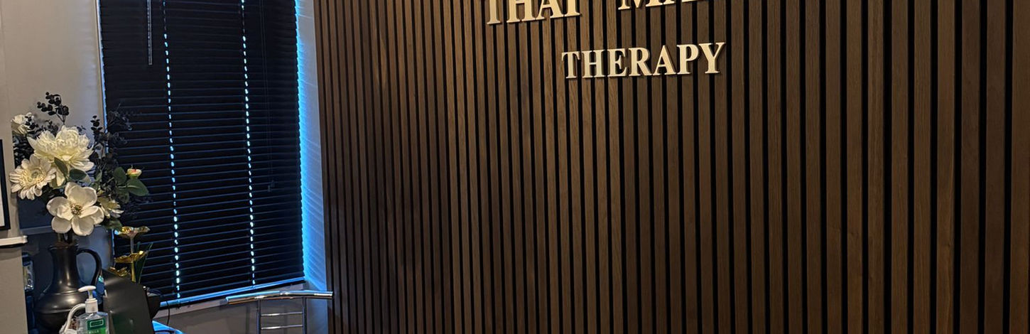 Interior view of Golden Thai Massage Therapy reception area