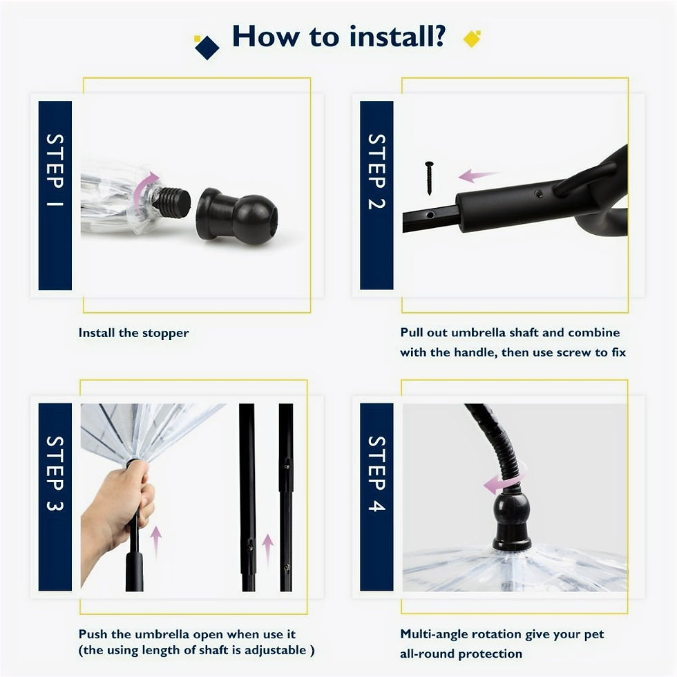 Thumbnail: Pet Umbrella with Leash