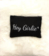 Hey Girlie Cosmetic Bag