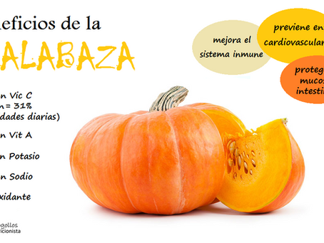 Beneficios de la calabaza