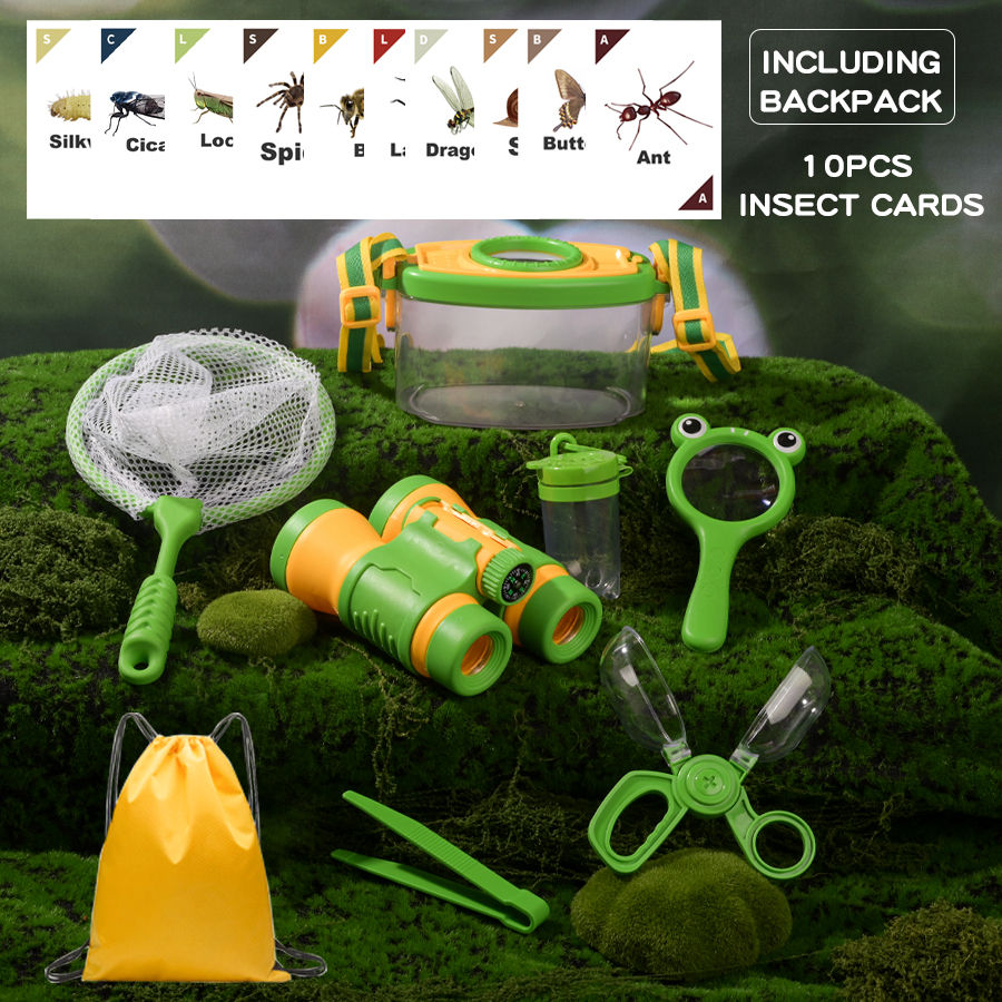 Thumbnail: Kids Nature Explorer Kit – Outdoor Adventure Set with Binoculars & Bug Discovery