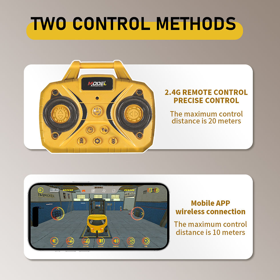 Thumbnail: 1:64 RC Construction Vehicle – Mini Remote Control Engineering Truck