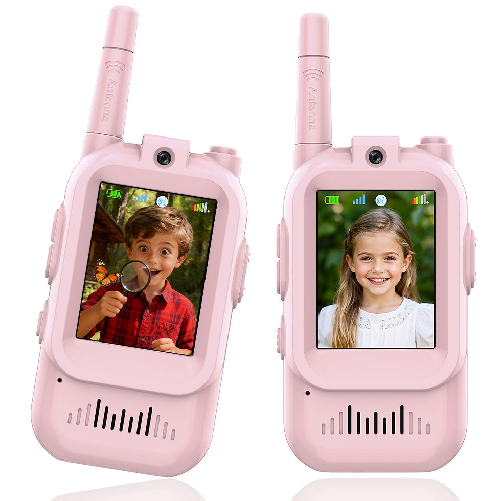Thumbnail: Kids Video Walkie Talkies – 2-Pack Rechargeable, No Apps, No Wi-Fi