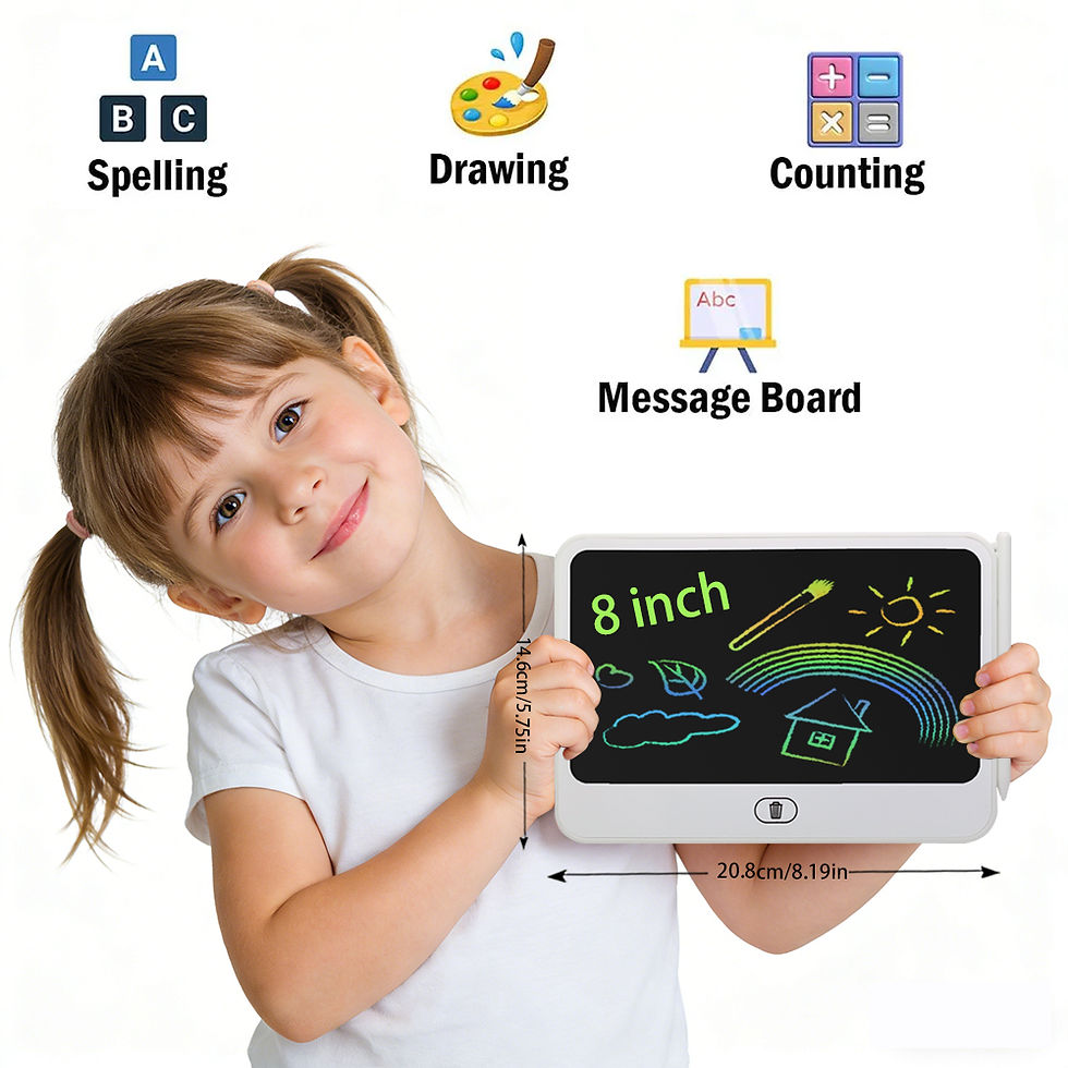 Thumbnail: Kids LCD Writing Tablet – Reusable Drawing & Doodle Board with Stylus