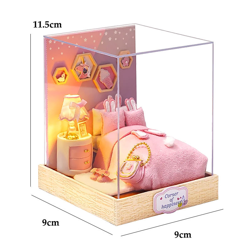 Thumbnail: DIY Miniature House Kit – Build Your Own 3D Mini Room with Furniture