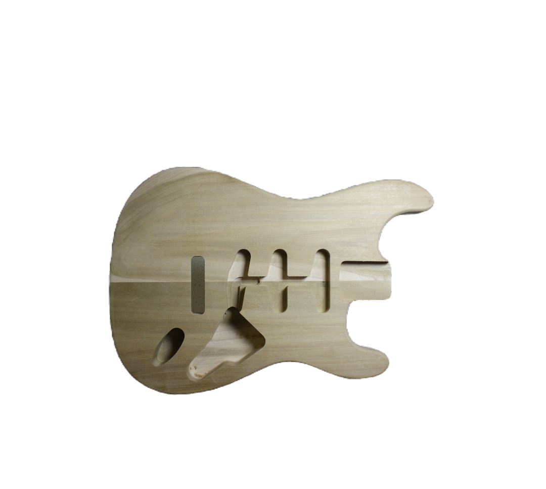 SSS Strat style Guitar body ,Poplar body UK made