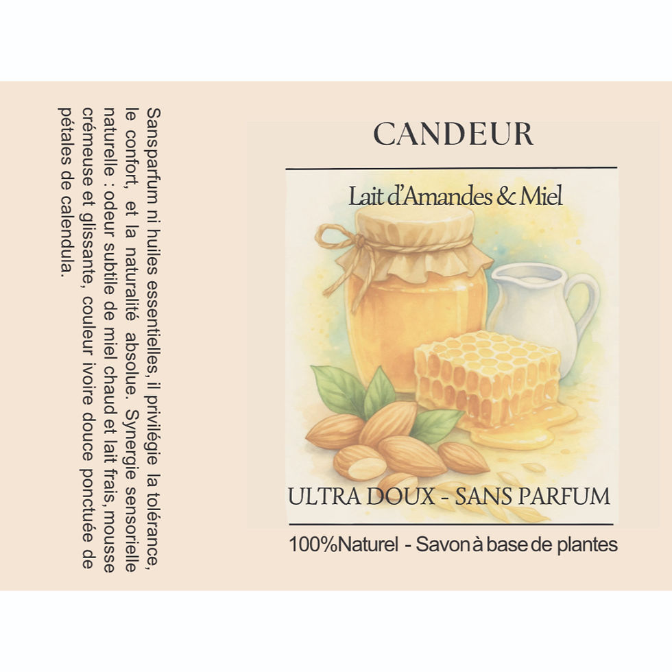 Miniature : Candeur  Miel & lait d’amande Ultra-doux. Sans parfum.