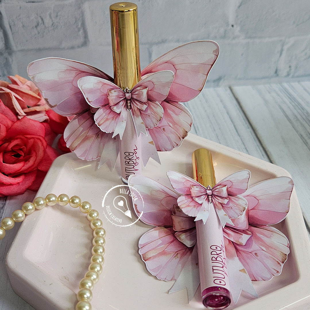 Gloss Lembrancinha Outubro Rosa