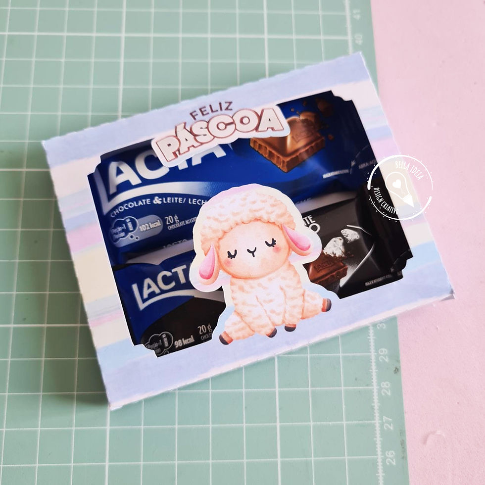 Miniatura: Caixa Chocolate 20g páscoa personalizada