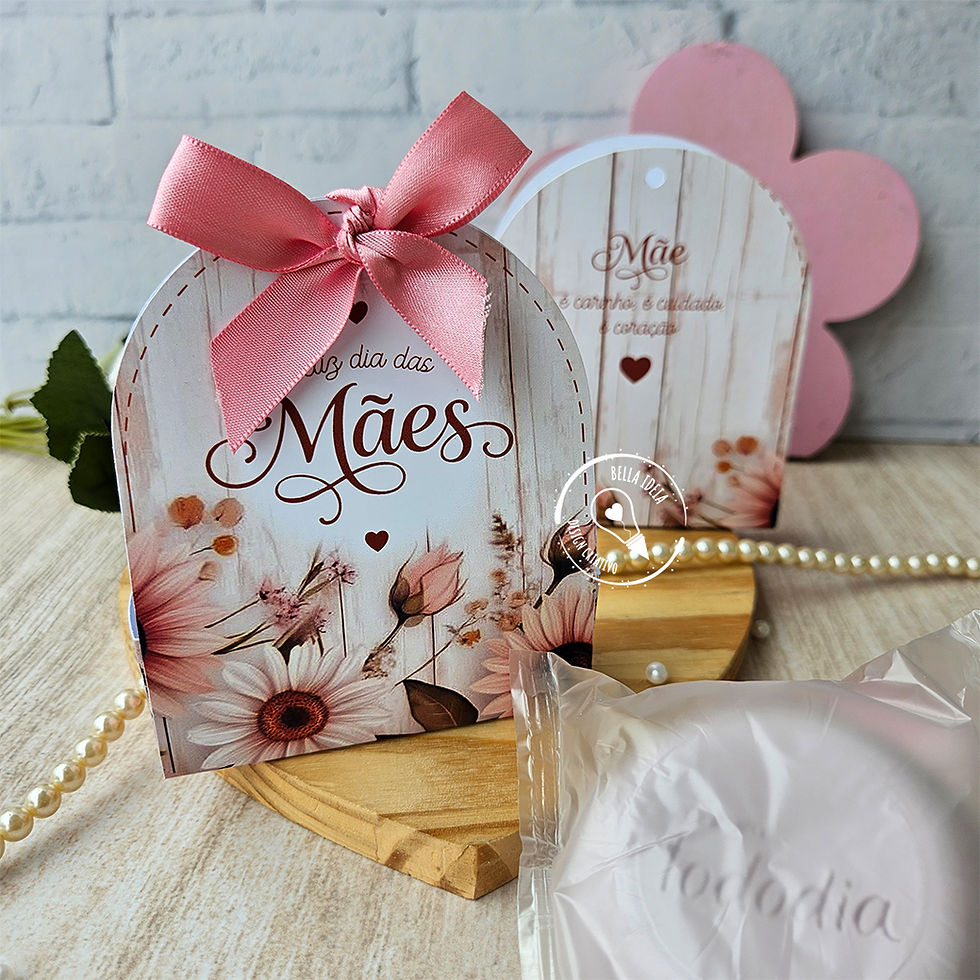 Sabonete Natura Brinde Dia das Maes