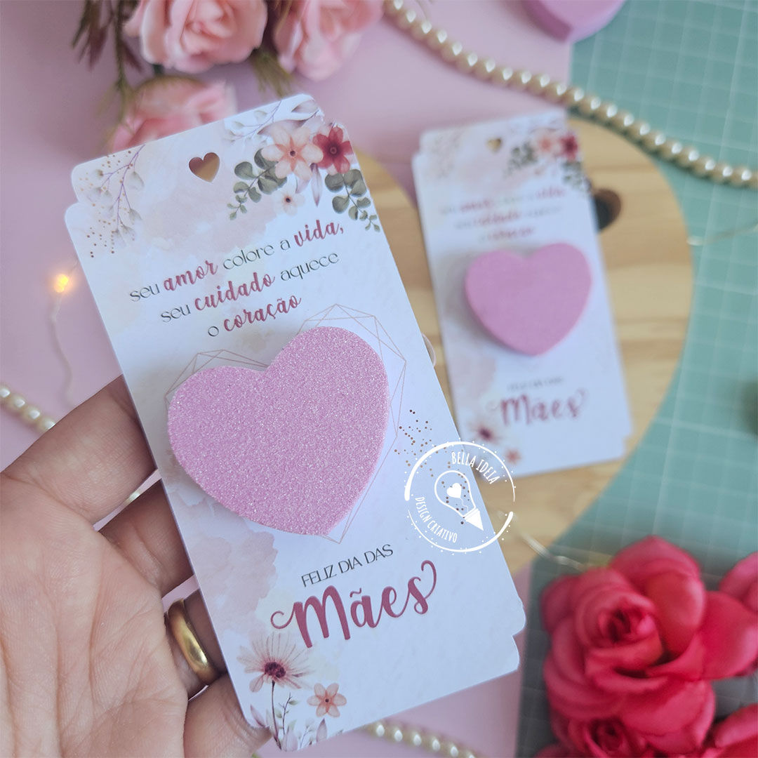 Lixa de Unha Coracao Dia das Maes Brinde