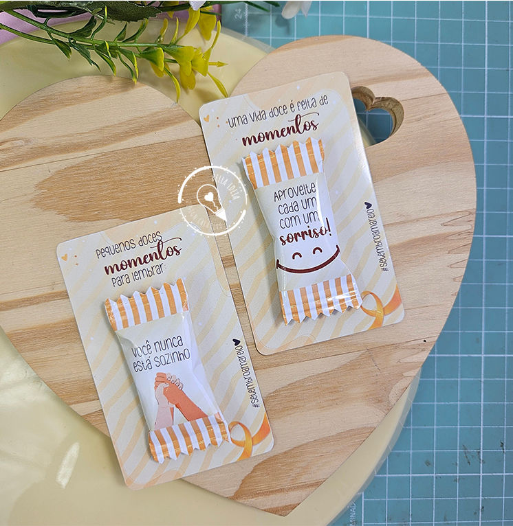 Cartão Bala - Setembro Amarelo - Molde