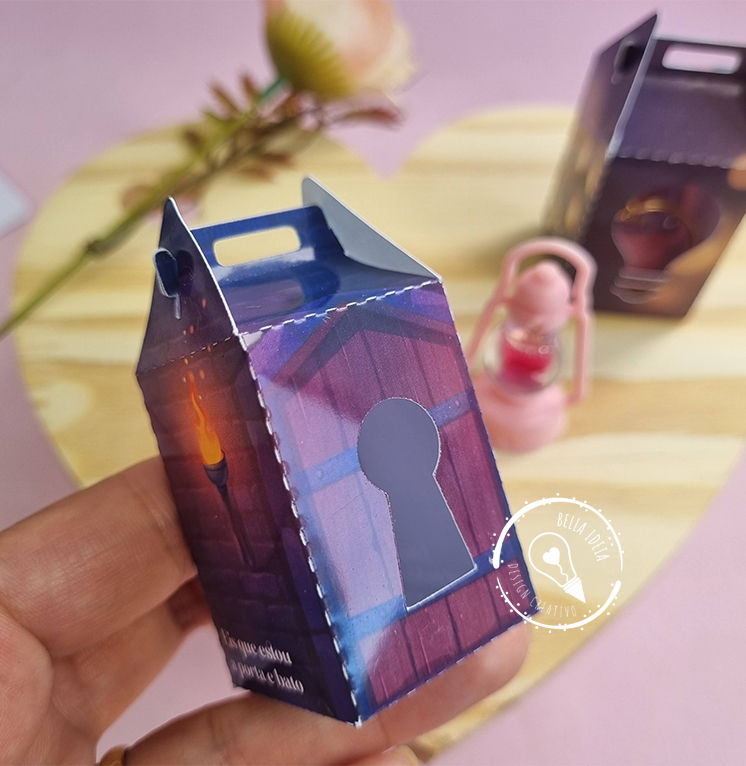 Miniatura: Caixa Lamparina - Arquivo de corte religioso