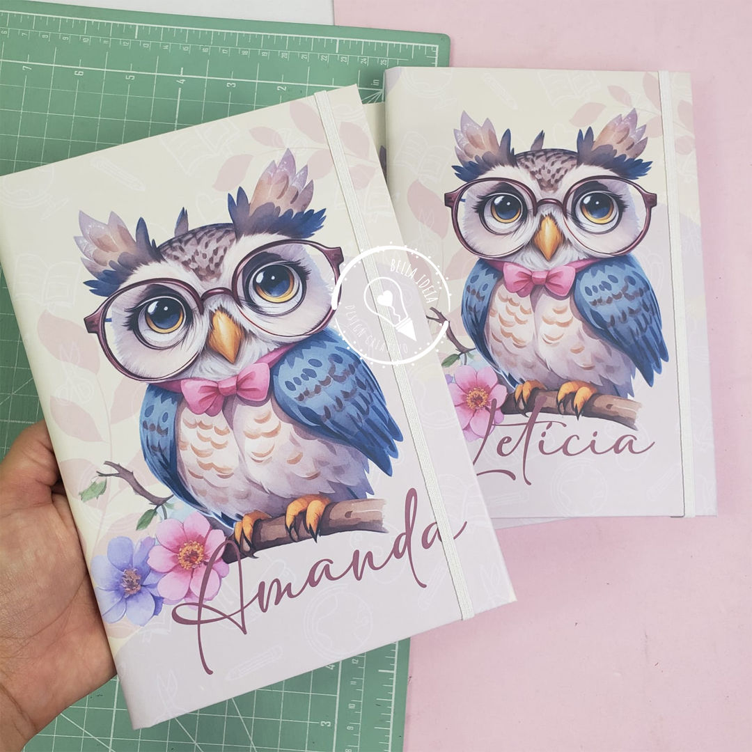 Caderno Brochura Personalizado volta as aulas