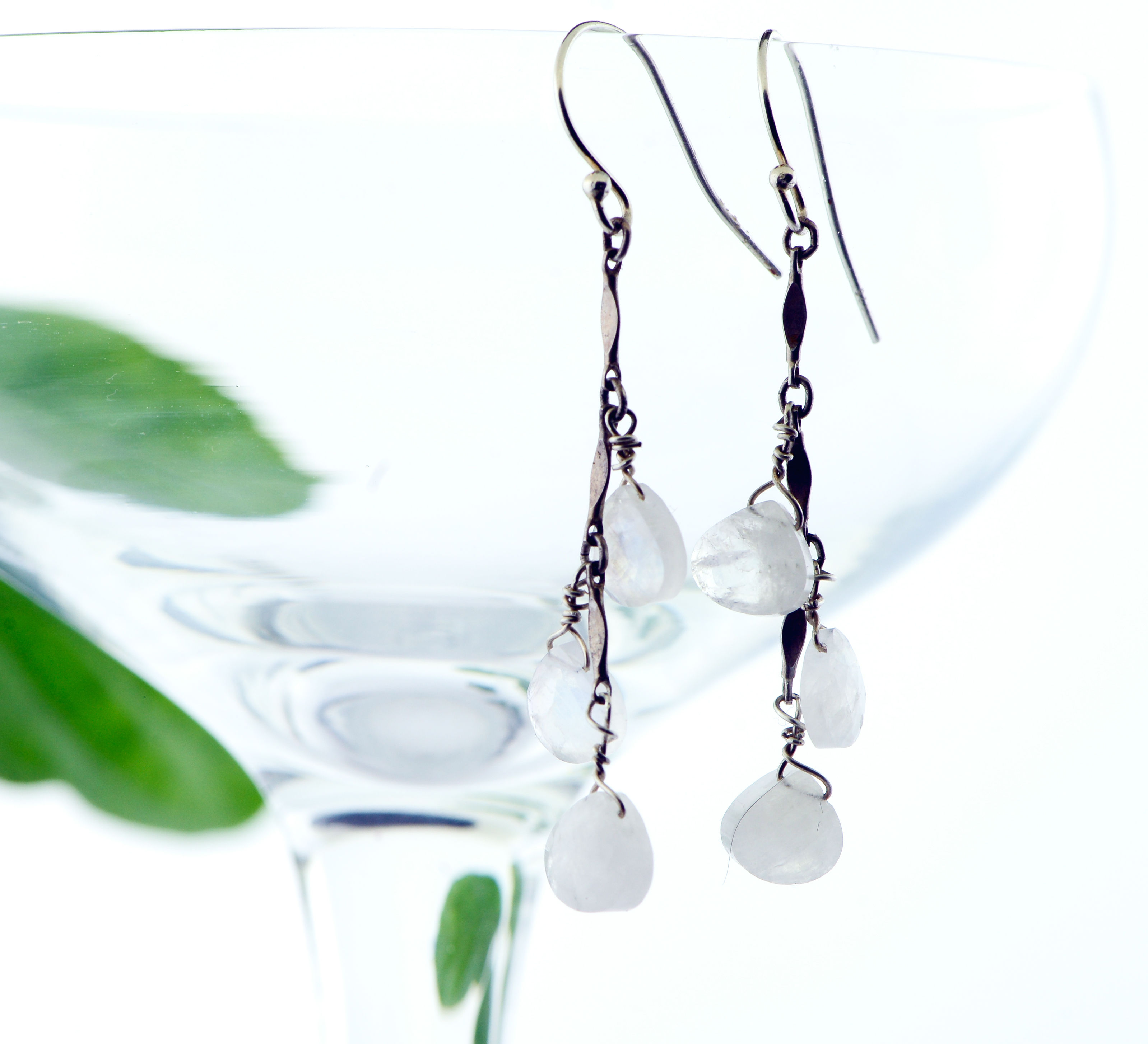 Enchanting Moonstone Drop Earrings