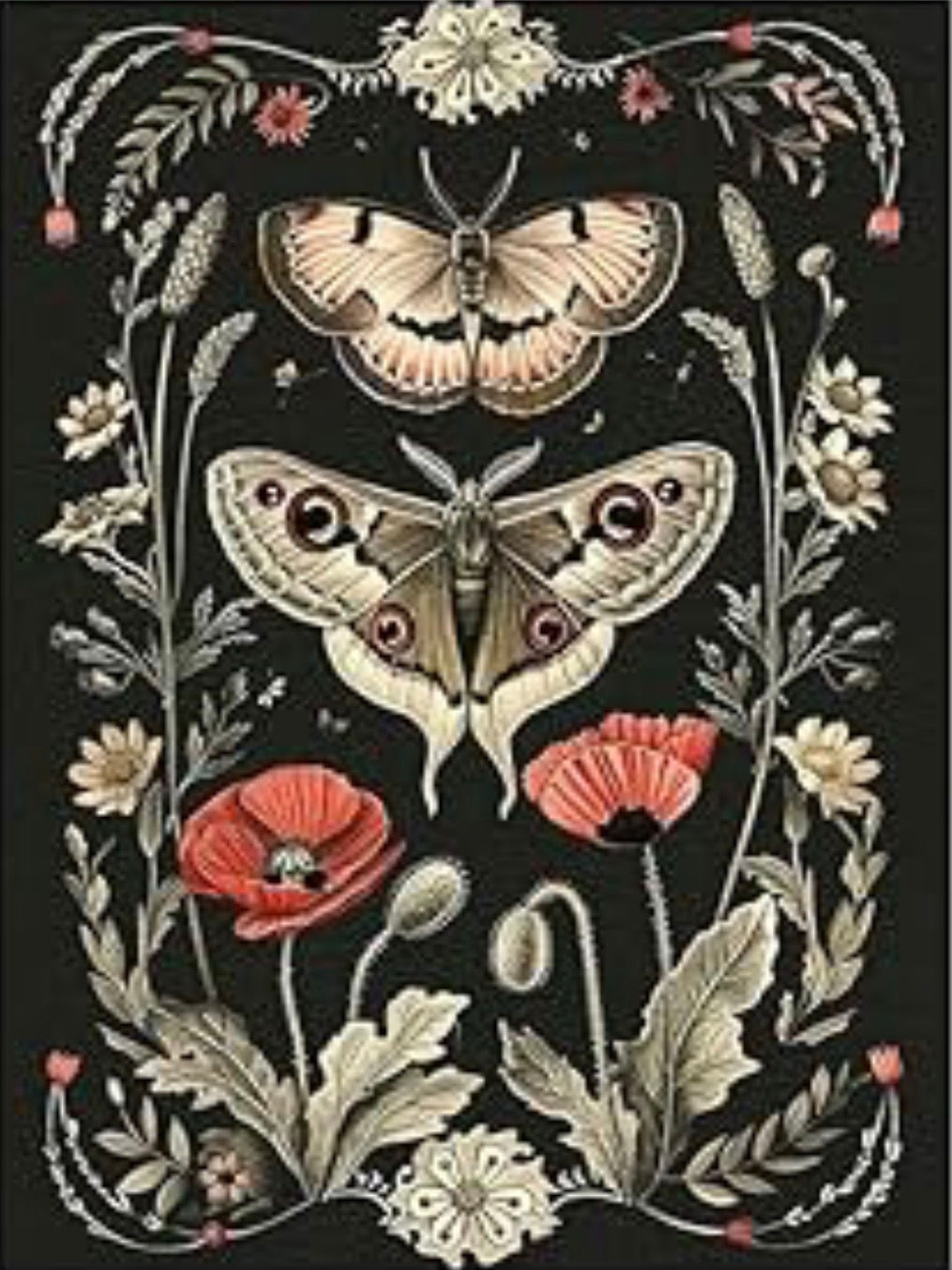 Beautiful Moth Diamond Art (#24)