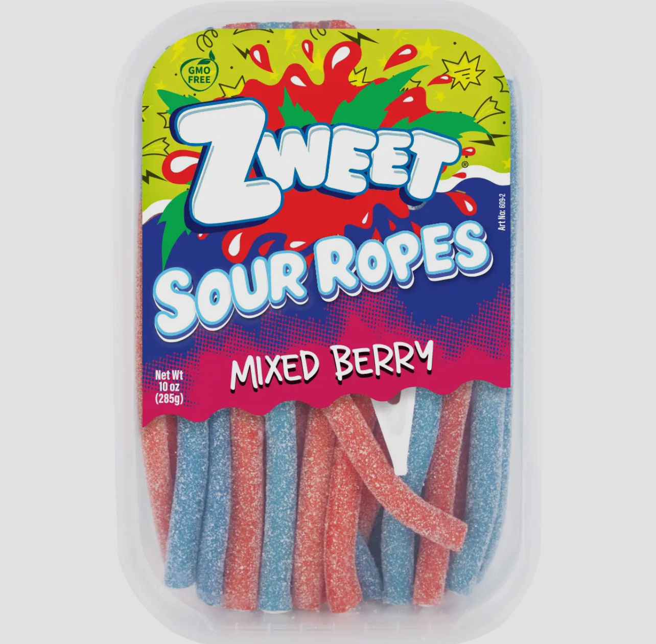 Zweet Gummies - Mixed Berry Sour Ropes