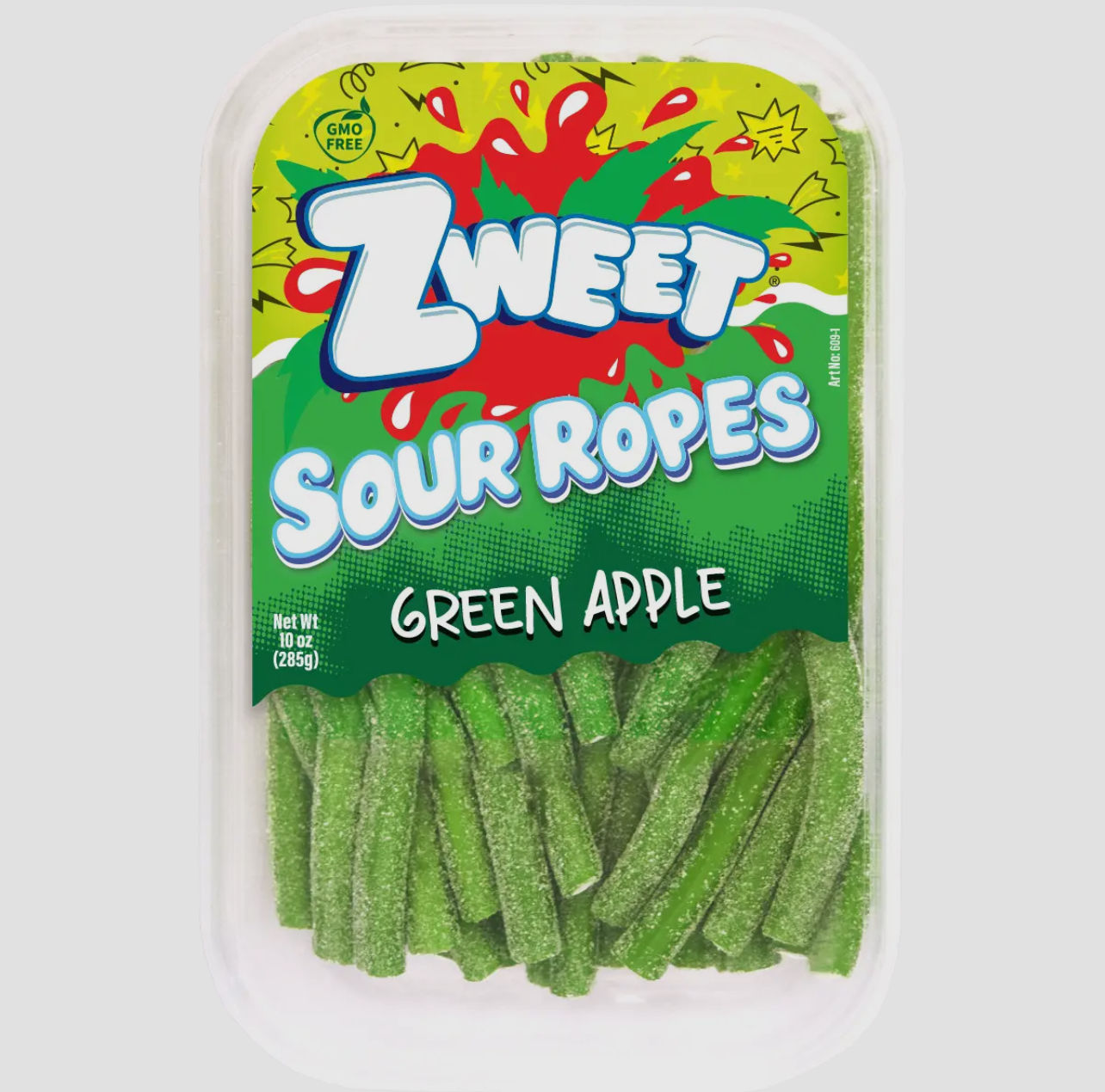 Zweet Gummies - Green Apple Sour Ropes