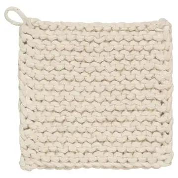 Natural - Knit Potholder