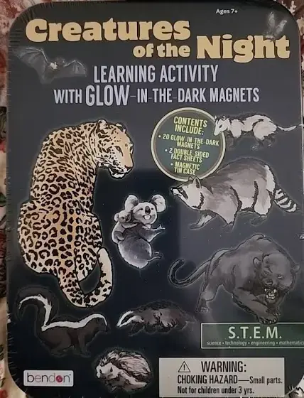 Creatures of the Night Learning Activity 